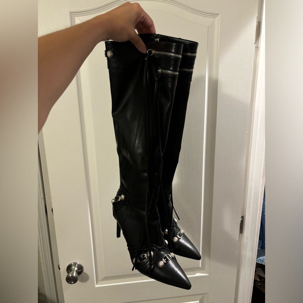 Black High Boots